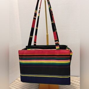 Kate Spade New York Multi-colored Stripe Tote.